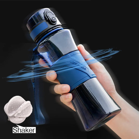Botella de agua Protein Shaker Creative 6 Colores Sports Gym 350/500ml portátiles