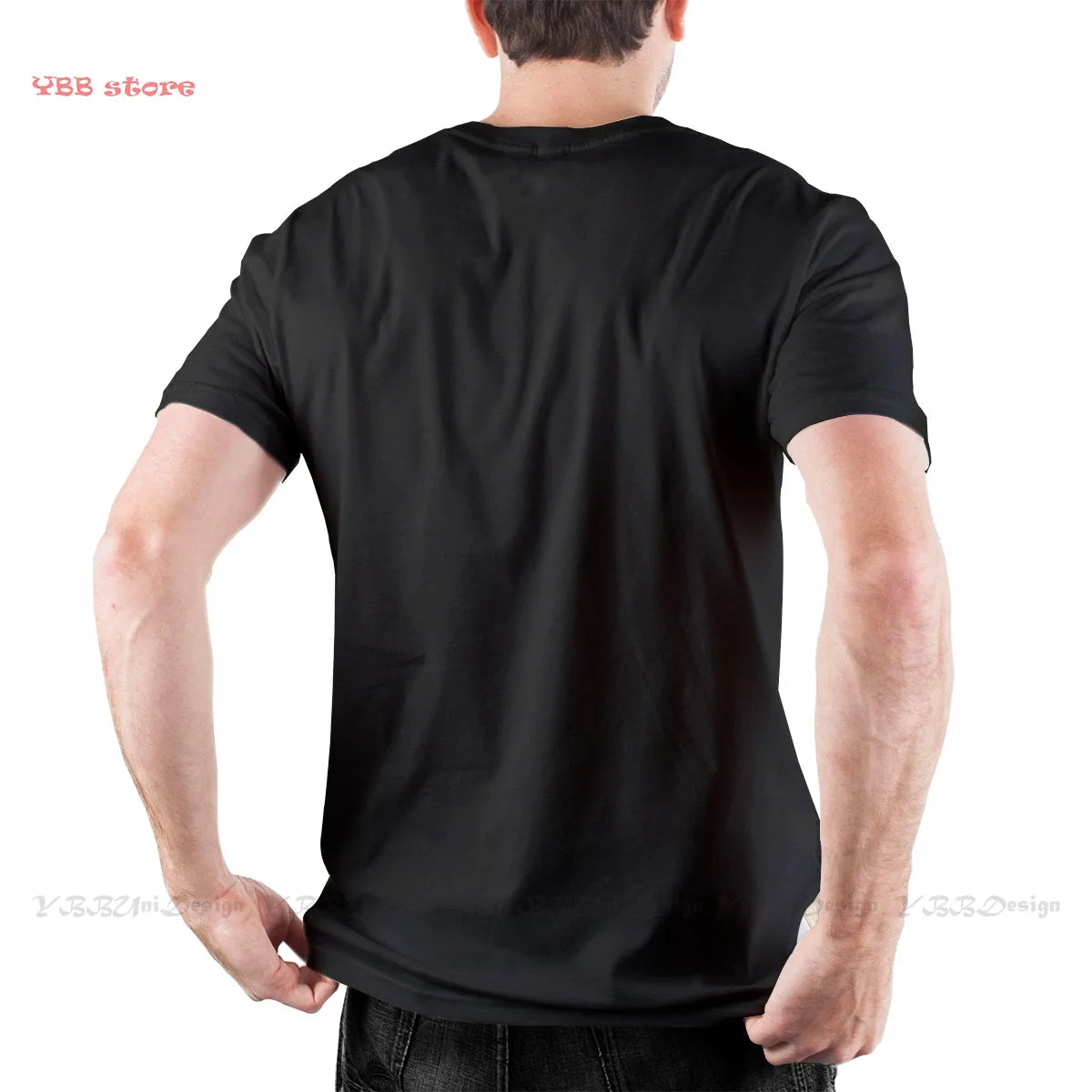 Camiseta negra Sin excusas Fitness GIMNASIO algodón puro S a 6XL