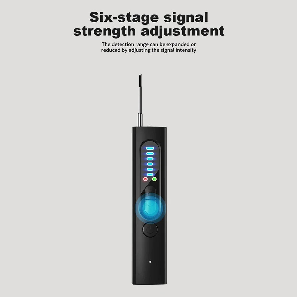 Detector de cámara oculta antiespía para coche, rastreador GPS, dispositivo de escucha Bug RF inalámbrico