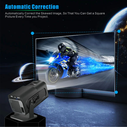 Salange HY320 mini Proyector inteligente Android 11.0 WIFI portátil Bluetooth Cine en casa 720P 1080P 4K