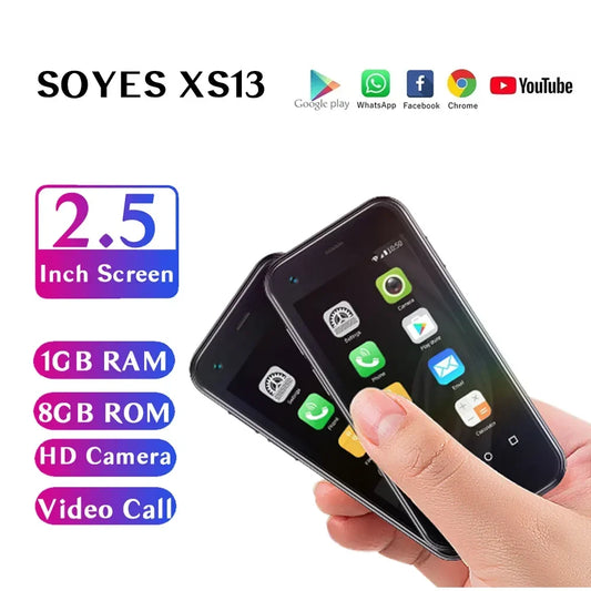 SOYES XS11 XS13  Mini  Smartphone Dual SIM Ranura Para Tarjetas 5MP