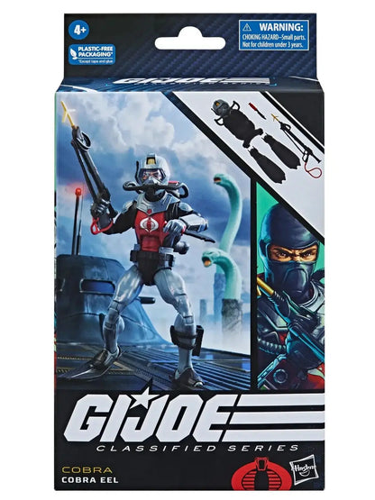 GI Joe Classified Series 6" 081 Cobra Eel Scuba Diver Figura de acción Modelo Colección de juguetes