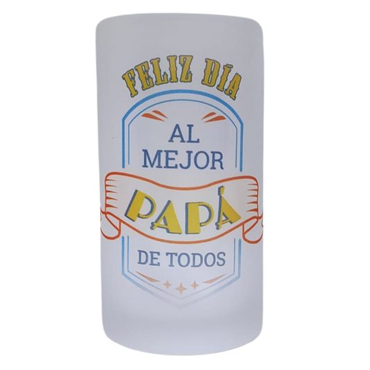 Jarra personalizada, Feliz dia al mejor padre de todos.