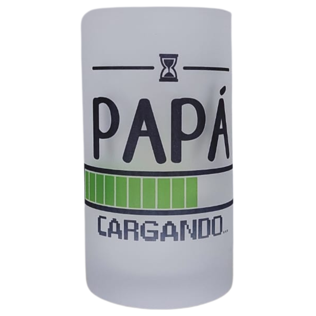 Jarra personalizada, Papa cargando.