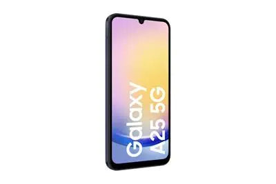 Móvil - Samsung Galaxy A25 5G, Negro, Azul 128GB, 6GB RAM, 6.5" FHD+, Exynos 1280 Octa-Core, 5000mAh, Android 14