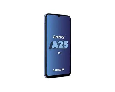 Móvil - Samsung Galaxy A25 5G, Negro, Azul 128GB, 6GB RAM, 6.5" FHD+, Exynos 1280 Octa-Core, 5000mAh, Android 14