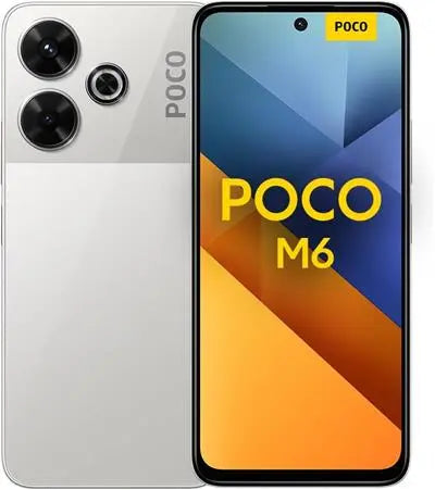 Smartphone POCO M6 6GB 128GB 6.67" FHD+ Plata